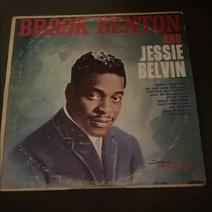 Brook Benton And Jesse Belvin LP 33 Rpm Crown Records CLP 5350 Vinyl
